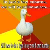 Technologically Impaired Duck