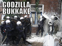 Godzilla Bukkake