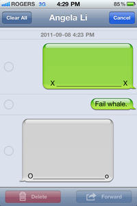 iPhone Whale