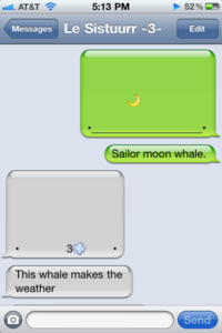 iPhone Whale