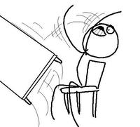 Flipping Tables / (╯°□°）╯︵ ┻━┻