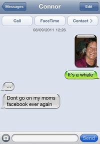 iPhone Whale
