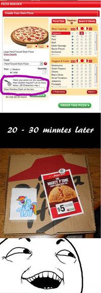 Special Instructions