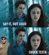 Nope! Chuck Testa