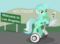 Sitting Lyra