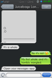 iPhone Whale