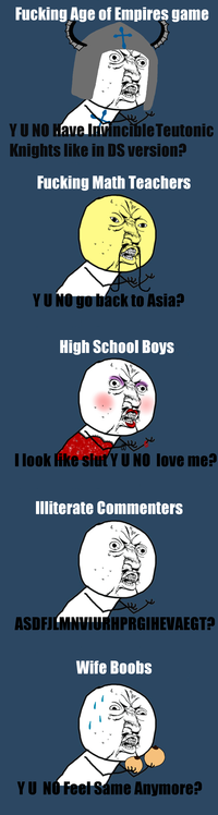 "Y U NO" Guy
