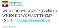 #OccupySesameStreet