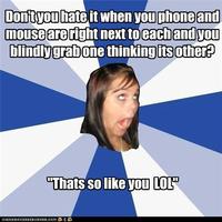 Annoying Facebook Girl