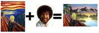 Photoshop Bob Ross