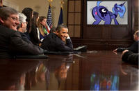 Smirking Obama