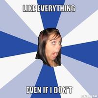 Annoying Facebook Girl