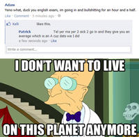 I Don't Want to Live on This Planet Anymore