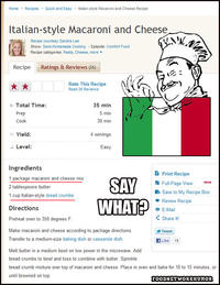 Food Network Recipe Reviews