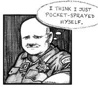 Casually Pepper Spray Everything Cop