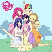 Humanized MLP:FiM Art