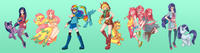 Humanized MLP:FiM Art