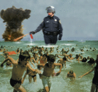 Casually Pepper Spray Everything Cop
