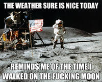 Unimpressed Astronaut