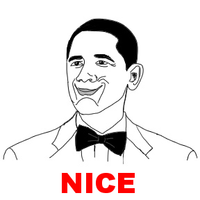 Obama Rage Face / Not Bad