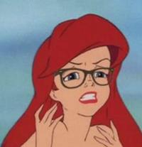 Hipster Mermaid / Hipster Ariel