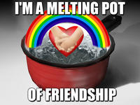 4chan Trolls Ghost / Melting Pot of Friendship