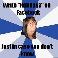 Annoying Facebook Girl