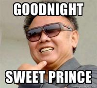 Goodnight Sweet Prince