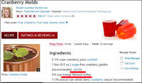 Food Network Recipe Reviews