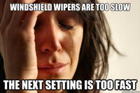 First World Problems
