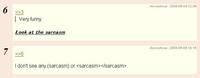 Fake HTML Tags