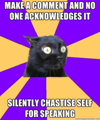 Anxiety Cat