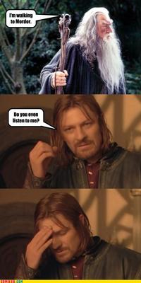 One Does Not Simply Walk into Mordor