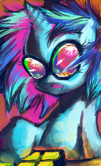 DJ P0N-3 / Vinyl Scratch