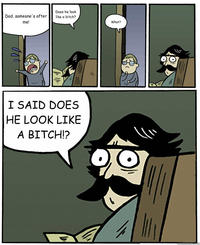 English, Do You Speak It? / Does He Look Like A Bitch? / Say "what" Again.