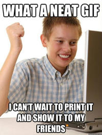 First Day on the Internet Kid