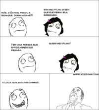 Luíza que está no Canadá