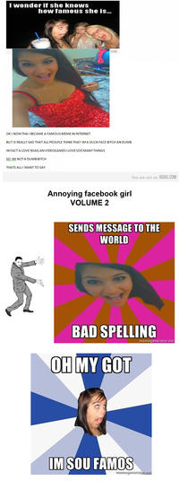 Annoying Facebook Girl