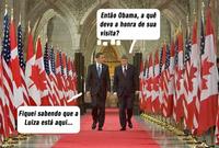 Luíza que está no Canadá
