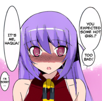 Glasses Sayaka / Too bad, it was just me!