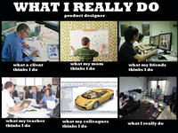 What People Think I Do / What I Really Do