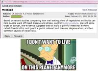 I Don't Want to Live on This Planet Anymore