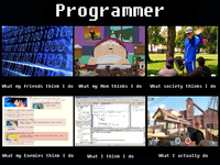 What People Think I Do / What I Really Do