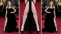Angelina Jolie's Leg