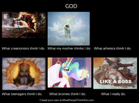 What People Think I Do / What I Really Do