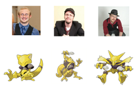 Celebrity Pokemon Evolutions