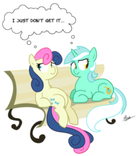 Sitting Lyra