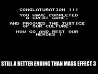 Mass Effect 3 Endings Reception