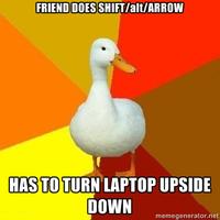 Technologically Impaired Duck