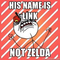 Link & Zelda Confusion / What if Zelda was a girl?